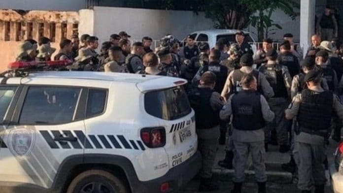 230 policiais deflaram operacao policial no sertao 4 pessoas presas e muito material apreendido