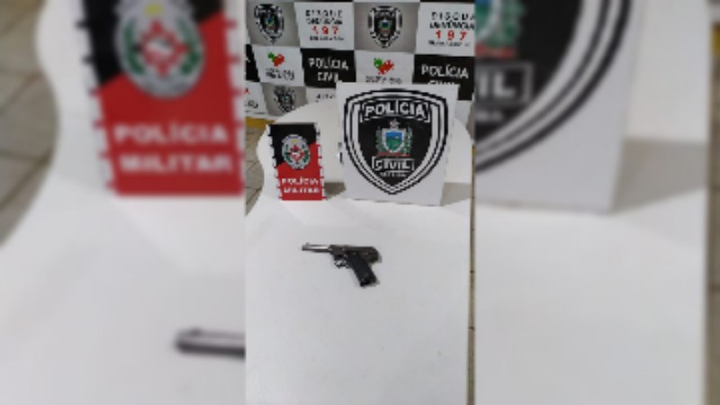policias apreende arma de fogo na cidade de jerico pb