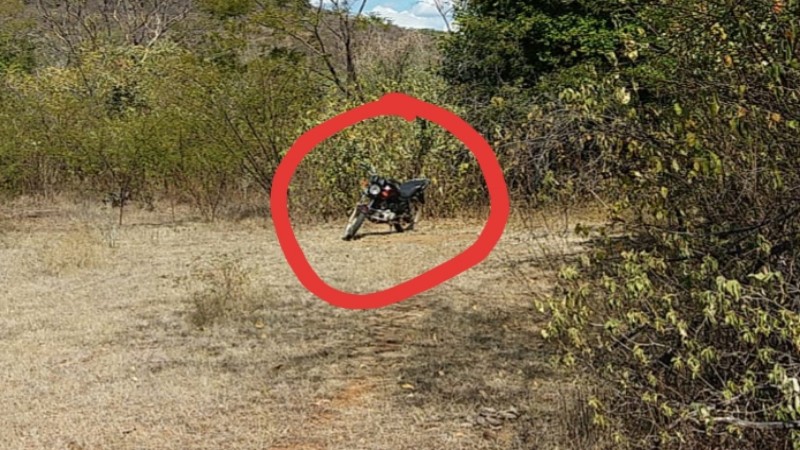 moto roubada em catole do rocha e encontrada na cidade de lagoa