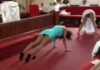 jovens dancam na igreja se exibindo e video gera polemica assista