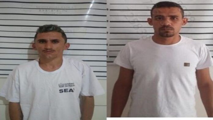 policia militar prende dois foragidos de cadeia publica no sertao