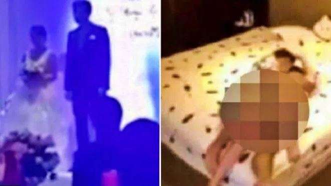 noivo exibe traicao da esposa em telao durante casamento veja o video