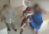 video camera flagra bandido tentando abusar de mulher durante assalto assista