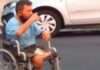 cadeirante morre depois de ser jogado de ponte em assalto video