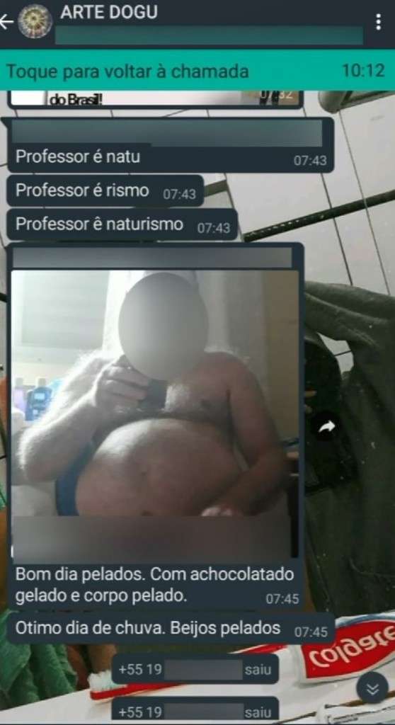 professor envia foto sem roupa para grupo de alunos por engano veja 1