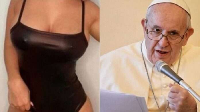conta do papa no instagram curte foto sensual de outra modelo veja fotos