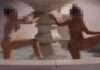 video mulheres sao presas por dancarem sem roupa em fonte e quebrarem isolamento