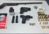 policia militar prende homem por posse ilegal de armas de fogo em mato grosso