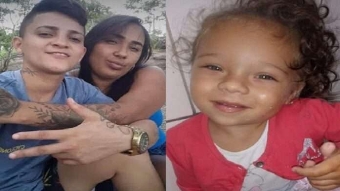 mae e companheira suspeitas de matar menina de tres anos sao presas na paraiba
