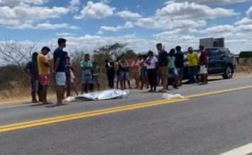 mulher morre atropelada por caminhonete ao tentar atravessar rodovia na br 230 no sertao