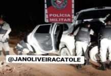 policia militar recupera carro roubado apos tentativa de homicidio em jerico pb